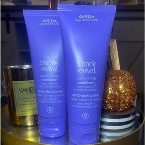 2 x blonde revival purple conditioner*new*